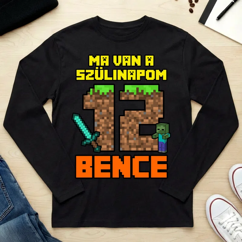Unisex hosszú ujjú póló