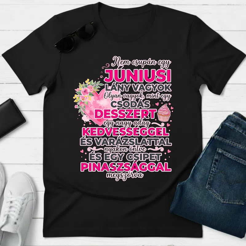 Júniusi lány édes csajos vidám