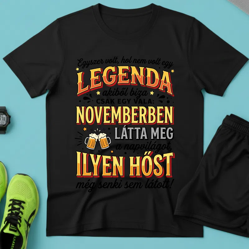 Legenda novemberben sörös hangulat