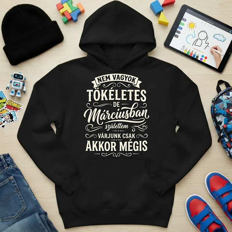 Gyerek kapucnis pulcsi