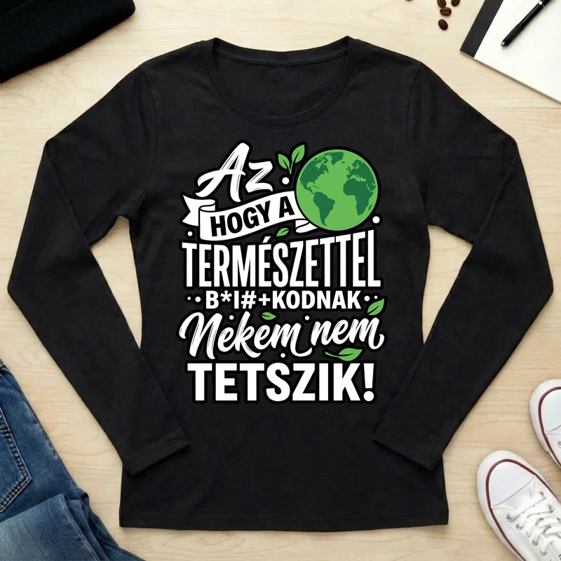 Női hosszú ujjú póló