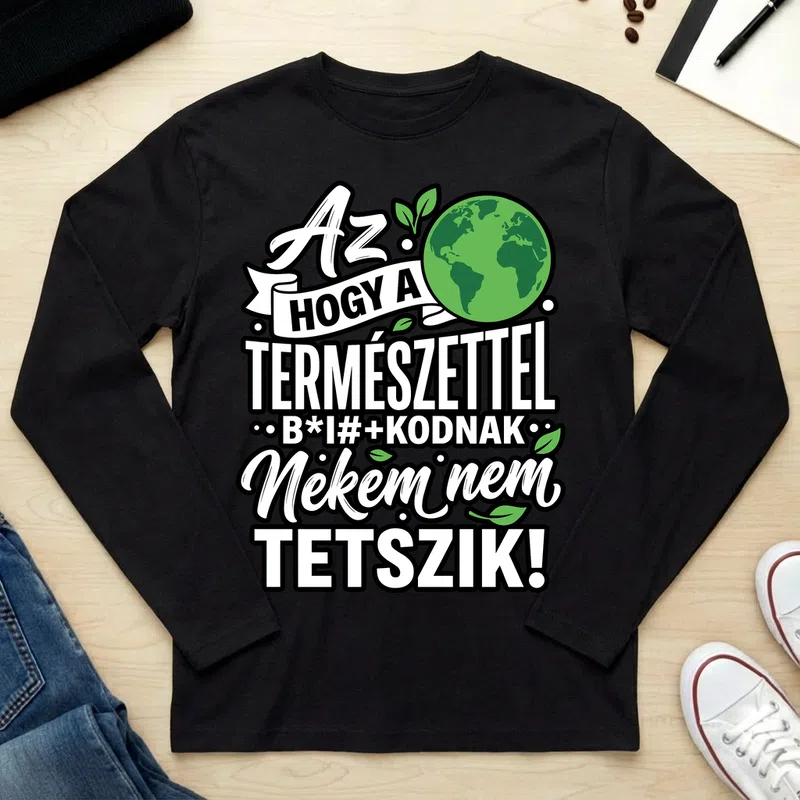 Unisex hosszú ujjú póló