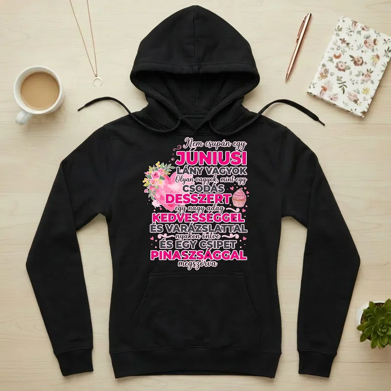 Női kapucnis pulcsi