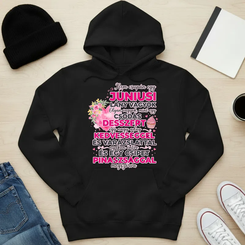 Unisex kapucnis pulcsi